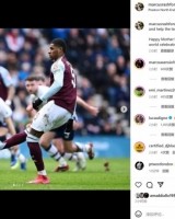 拉什福德社媒晒照：非常激动终于打进我在维拉的首粒进球！